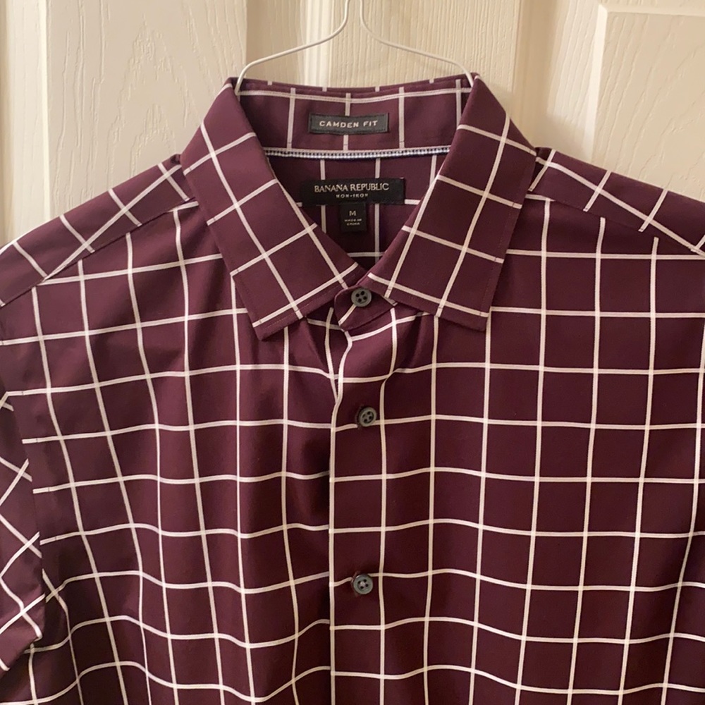 Banana Republic Non-iron Camden Fit Shirt, M